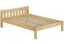 Doppelbett Ehebett Bettrahmen Kiefer natur Massivholz 160x200 Rollrost Bettgestell 60.38-16