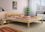 Ehebett Doppelbett 180x200 Massivholzbett Kiefer natur Futonbett ohne Rollrost 60.38-18 oR
