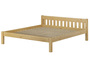 Doppelbett Ehebett 180x200 Massivholz Kiefer natur Kingsize-Bett Rollrost Matratze 60.38-18 M2