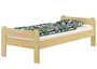 Einzelbett Bettrahmen 90x200  Bett Kiefer natur Massivholzbett Futonbett Rollrost 60.39-09
