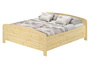 Seniorenbett extra hoch 180x200 Doppelbett Holzbett Massivholz Kiefer Bett ohne Zubeh�r 60.44-18 oR
