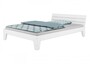 Einzelbett Futonbett 120x200 Massivholz Kiefer Bettgestell Futon Bett Holzbett Wei� 60.54-12 W oR