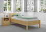 Hohes Holzbett 90x200 Bettrahmen Seniorenbett Einzelbett 60.55-09oR