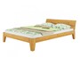 Doppelbett Bettgestell Massivholz Kiefer Futonbett 160x200 mit Matratze und Rollrost 60.62-16 M