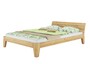 Doppelbett Bettgestell Massivholz Futonbett �berl�nge 160x220 ohne Rollrost 60.62-16-220 oR