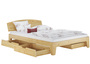 Bettgestell Kiefer natur Massivholzbett Doppelbett 140x200 Futonbett ohne Zubeh�r 60.63-14 oR