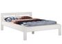 Massivholzbett wei� Kiefer Bettrahmen 120x200 Einzelbett Futonbett mit Rollrost 60.64-12 W
