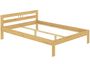 Doppelbett Kieferbett natur 140x200 Massivholz Futonbett Franz�sisches Bett Rollrost 60.64-14