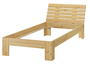 Futon, Einzel Bett 90 x 200 cm Kiefer massiv mit Rollrost 60.67-09-Tina