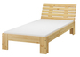Futon, Einzel Bett 90 x 200 cm Kiefer massiv mit Rollrost, mit Matratze 60.67-09-Tina M