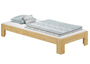Futon, Einzel Bett 90 x 200 cm Kiefer massiv ohne Zubeh�r 60.67-09 oR