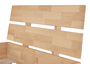 Einzelbett Buche-Bettgestell natur 90x200 Massivholzbett Holzbett Bettrahmen ohne Zubeh�r 60.80-09 oR