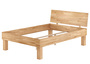 Doppelbett f�r XXL-Gewicht Buche 140x220 hohes Massivholzbett Seniorenbett mit Rollrost Matratze 60.81-14-220M