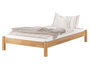 Einzelbett in �berl�nge 120x220 Buche-Bettgestell mit Matratze und Rollrost 60.84-12-220 M