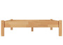 Einzelbett Buchebett natur Massivholz 120x200 Futonbett Bettrahmen Rollrost 60.84-12