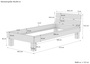 Einzelbett Bettrahmen 90x200 Buchebett natur Massivholz-Bettgestell ohne Zubeh�r 60.86-09 oR