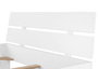 Einzelbett Buche-Bettgestell wei� massiv 120x200 Futonbett Bettrahmen ohne Zubeh�r 60.86-12WoR