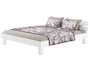 Holzbett Buche Massivholzbett 180x220 Doppelbett �berl�nge in waschwei� 60.86-18-220 W oR