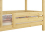 Kindersicherung Rausfallschutz f�r kurze Etagenbetten Modell 60.16 f�r untere Liegefl�che 60.Kisi-16-kurz