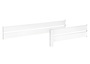 Kindersicherung Rausfallschutz wei� f�r Etagenbetten Modell 60.16 f�r untere Liegefl�che 60.Kisi-16W