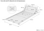 70.32-09-220 FV Federholzrahmen Lattenrost 90x220 cm Kopfteil verstellbar - �berl�nge