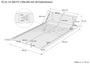 70.32-10 FV DP Federholzrahmen Lattenrost 100x200 cm Kopfteil verstellbar - Doppelpack