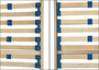 70.32-10 FV DP Federholzrahmen Lattenrost 100x200 cm Kopfteil verstellbar - Doppelpack