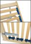 70.32-12-220 FV Federholzrahmen Lattenrost 120x220 cm Kopfteil verstellbar