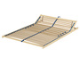 70.32-14 FV Federholzrahmen Lattenrost 140x200 cm Kopfteil verstellbar