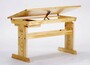 Schreibtisch Kiefer Massivholz h�henverstellbar f�r Kinder 90.74-01
