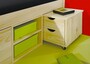 Funktionsbett Claas mit Bettk�sten + Nachtkonsolen 180x200 Massivholz Kiefer 99.30400650
