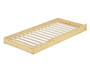 Bettkasten G�stebett als Zusatzbett f�r Betten - Kiefer Natur - 90.10-S7