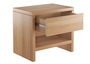 Nachttisch Buche Nachtk�stchen Bettkommode Nachtschrank mit Schublade 90.20-K39