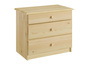 90.20-K4 Nachtkonsole f�r erh�hte Seniorenbetten mit 3 Schubladen