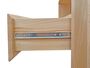 Bettkommode Buche ge�lt mit Schublade unten 90.20-K42-ge�lt