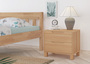 Nachttisch Buche Nachtk�stchen Bettkommode Nachtschrank mit Schublade 90.20-K43