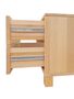 Nachttisch Buche Nachtk�stchen Bettkommode Nachtschrank mit Schublade 90.20-K43