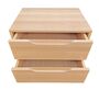 Nachttisch Buche Nachtk�stchen Bettkommode Nachtschrank mit Schublade 90.20-K43