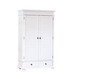 Kleiderschrank Danz Dielenschrank Massivholz wei� 99.20900130