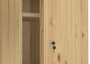 B�roschrank, Badschrank, Garderobenschrank, Spind mit vielen F�chern Kiefer mass. 90.60-45