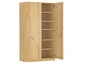 B�roschrank, Badschrank, Garderobenschrank, Spind mit vielen F�chern Kiefer mass. 90.60-45