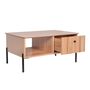 Couchtisch 93x61x45 Wohnzimmertisch Sofatisch Kernbuche massiv 90.70-12
