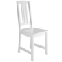 Klassische kleine Essgruppe Tisch 2 St�hle Kiefer Massivholz waschwei� 90.70-50 A W Set 22