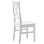 Massivholz-Essgruppe mit Tisch und 4 St�hlen Kiefer waschwei� 90.70-51 A W-Set 23