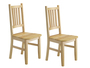 Kchenstuhl Massivholzstuhl Esszimmerstuhl Kiefer Stuhl Eris 90.71-01-D Set 
