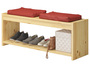 Sitzbank K�chenbank Schuhbank Kiefer massiv Holzbank 120x45x35 90.71-40