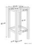 Barhocker Kiefer Massivholz Tresenhocker w�hlbar in 60cm oder 80cm V-90.71-44-45