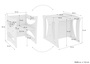 Wendehocker Kinderm�bel Holz Kindertisch Kinderstuhl Kinderhocker 90.92-07