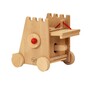 Kleiner Belagerungsturm Rammbock f�r Drewart Ritterburg Burg nat�rliches Holzspielzeug 931-1101