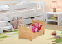 Drewart Puppenbett aus Holz, Holzspielzeug Puppenm�bel 933-3000 